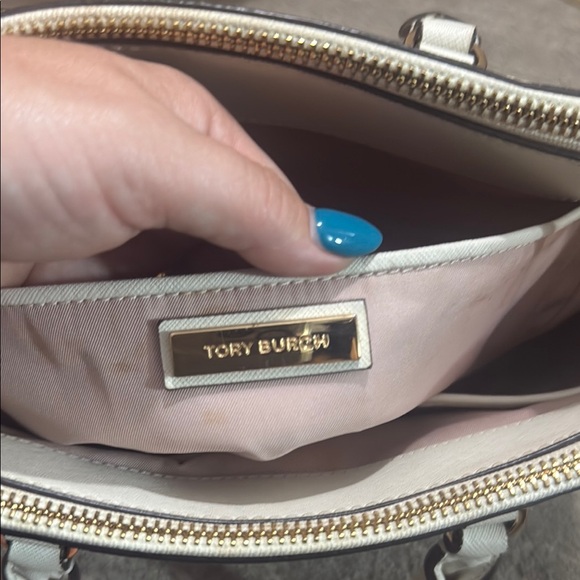 Tory Burch White Satchel - Picture 10 of 11
